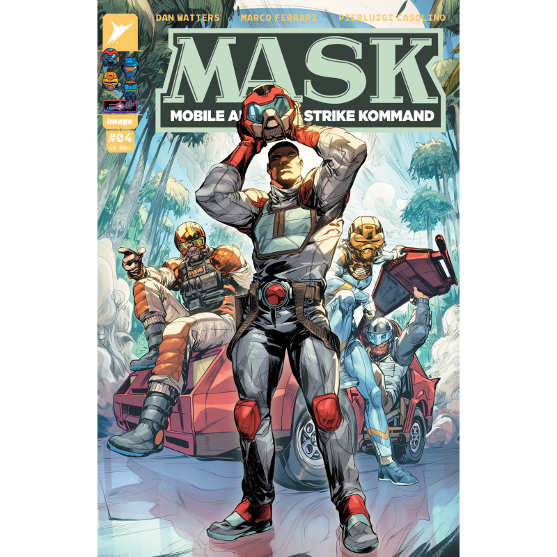 MASK 4 CVR C HOWARD PORTER & ROMULO FAJARDO JR VAR
