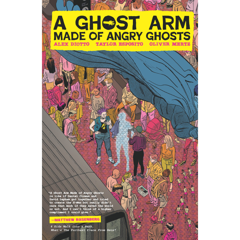 A GHOST ARM MADE OF ANGRY GHOSTS