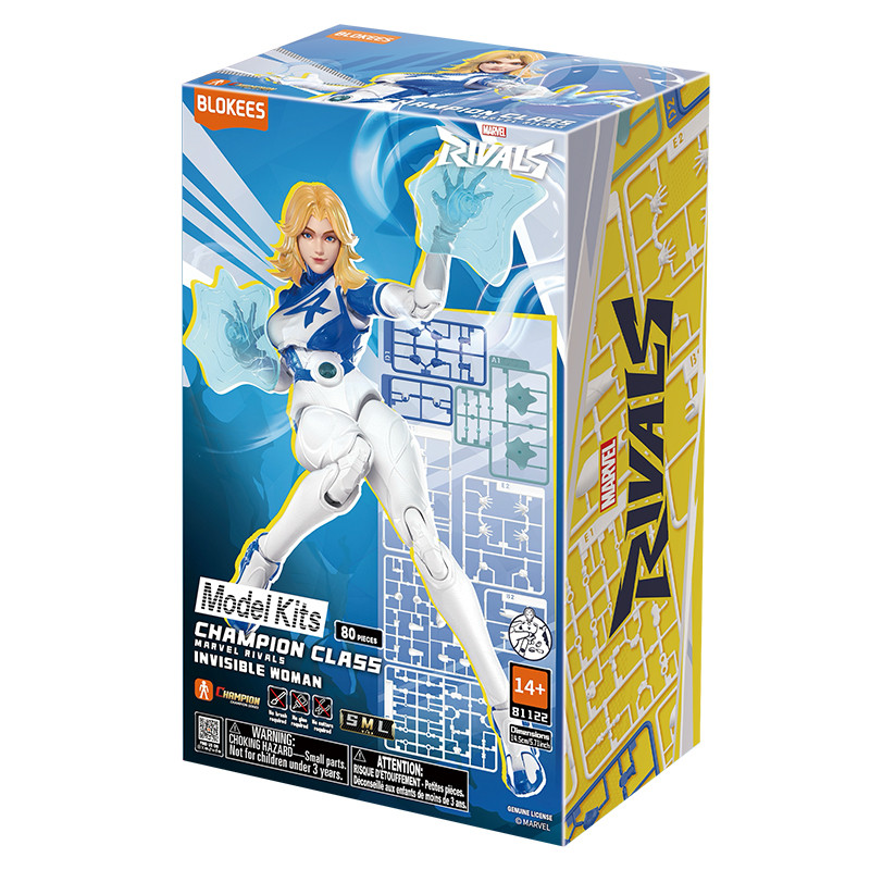 INVISIBLE WOMAN MARVEL RIVALS BLOKEES CHAMPION CLASS 11