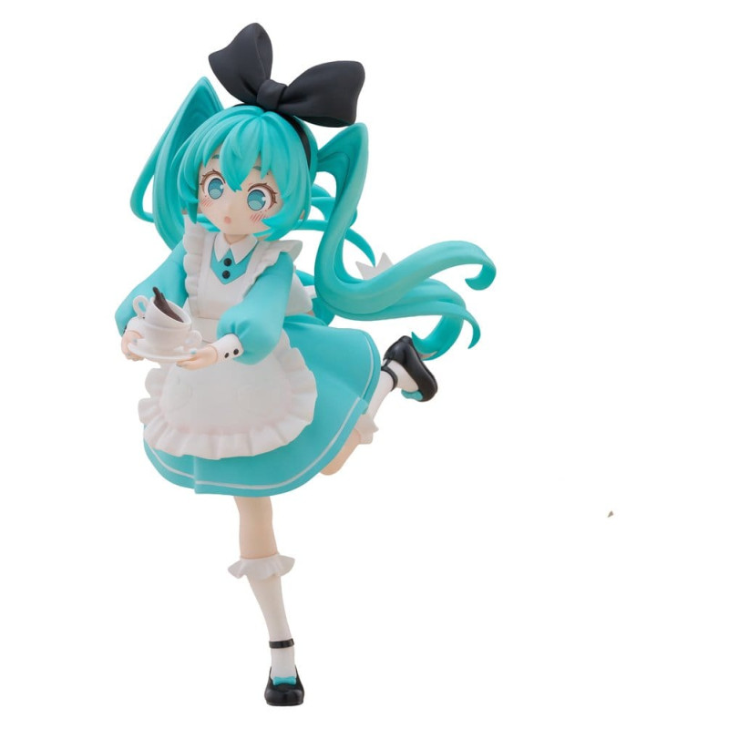 HATSUNE MIKU STATUETTE PVC DESKTOP FAIRY HATSUNE MIKU WONDERLAND VERSION 16 CM