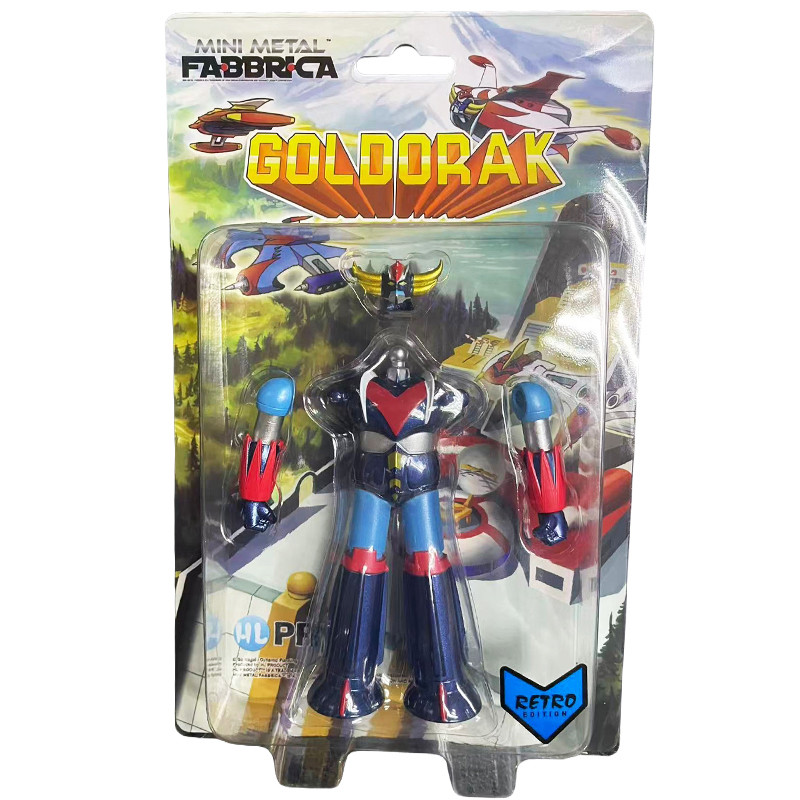 GOLDORAK MINI METAL VERSION RETRO FABBRICA 12CM