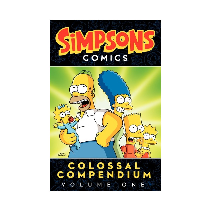 SIMPSONS COMICS COLOSSAL COMPENDIUM TP VOL 01 Previously Offered Thru Other Distributors