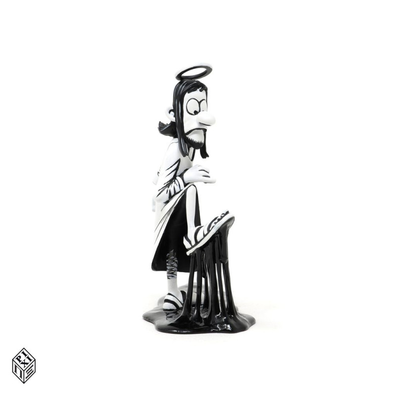 JESUS MARCHANT SUR LA MAREE NOIRE FIGURINE PIXI IDEES NOIRES 9 CM