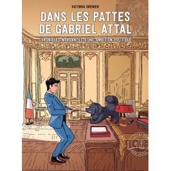 DANS LES PATTES DE GABRIEL ATTAL CHRONIQUES MORDANTES D'UNE AMBITION POLITIQUE