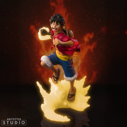 LUFFY PHOSPHORESCENT ONE PIECE FIGURINE SFC 16 CM