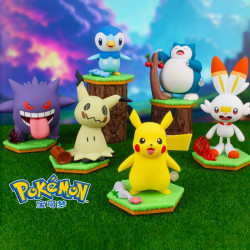 FIGURINE ANIMEE A REMONTOIR POKEMON BOITE MYSTERE BLIND BOX