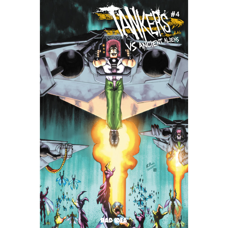 TANKERS VS ANCIENT ALIENS 4 (OF 4) CVR A RAPHAEL POOL