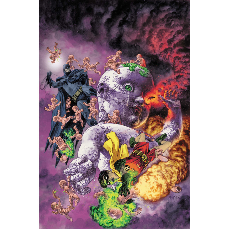 BATMAN & ROBIN YEAR ONE DYNAMIC DUOS 2 (OF 12) CVR C DUNCAN FEGREDO CARD STOCK VAR