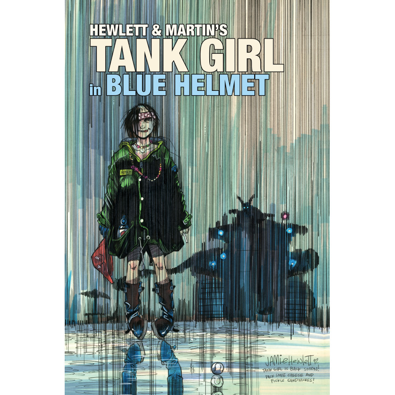 TANK GIRL BLUE HELMET SUMMER SPECIAL 1 (ONE SHOT) CVR A JAMIE HEWLETT (MR)