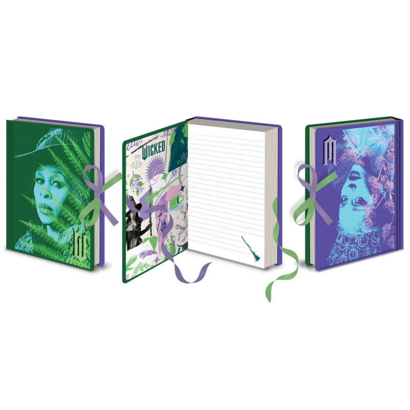 WICKED ELPHABA & GLINDA A5 PREMIUM NOTEBOOK