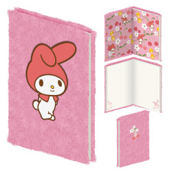 MY MELODY CHERRY BLOSSOM PLUSH NOTEBOOK