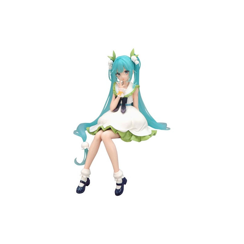 HATSUNE MIKU FLOWER FAIRY LILY OF THE VALLEY STATUETTE PVC NOODLE STOPPER 14 CM