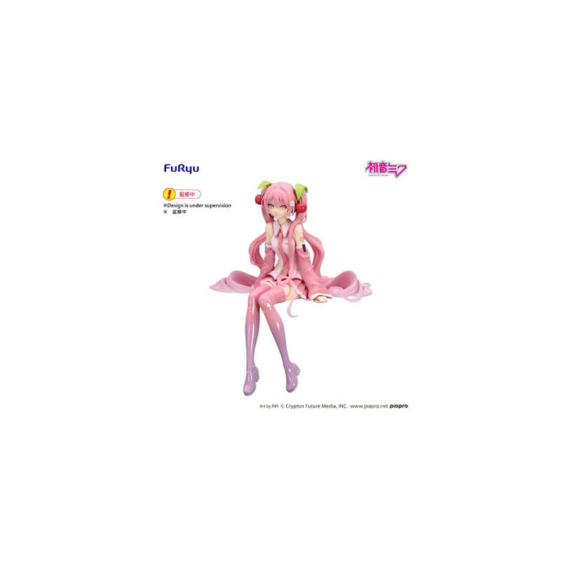 HATSUNE MIKU SAKURA MIKU 2026 STATUETTE PVC NOODLE STOPPER 14 CM