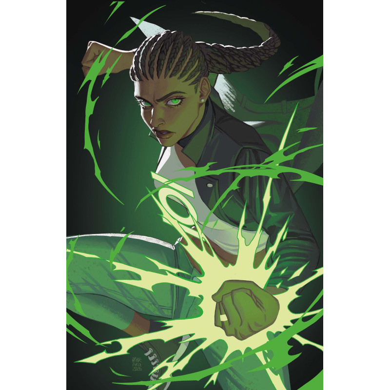 ABSOLUTE GREEN LANTERN 20 CVR C AKA CARD STOCK VAR