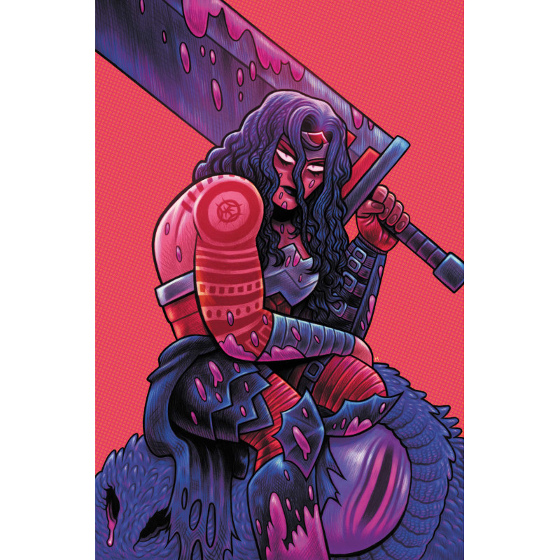 ABSOLUTE WONDER WOMAN 26 CVR D DAN HIPP CARD STOCK VAR