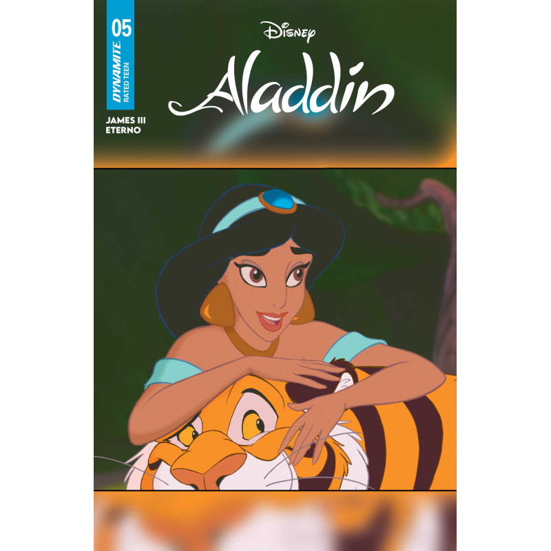 ALADDIN 5 CVR C ANIMATION ART VAR