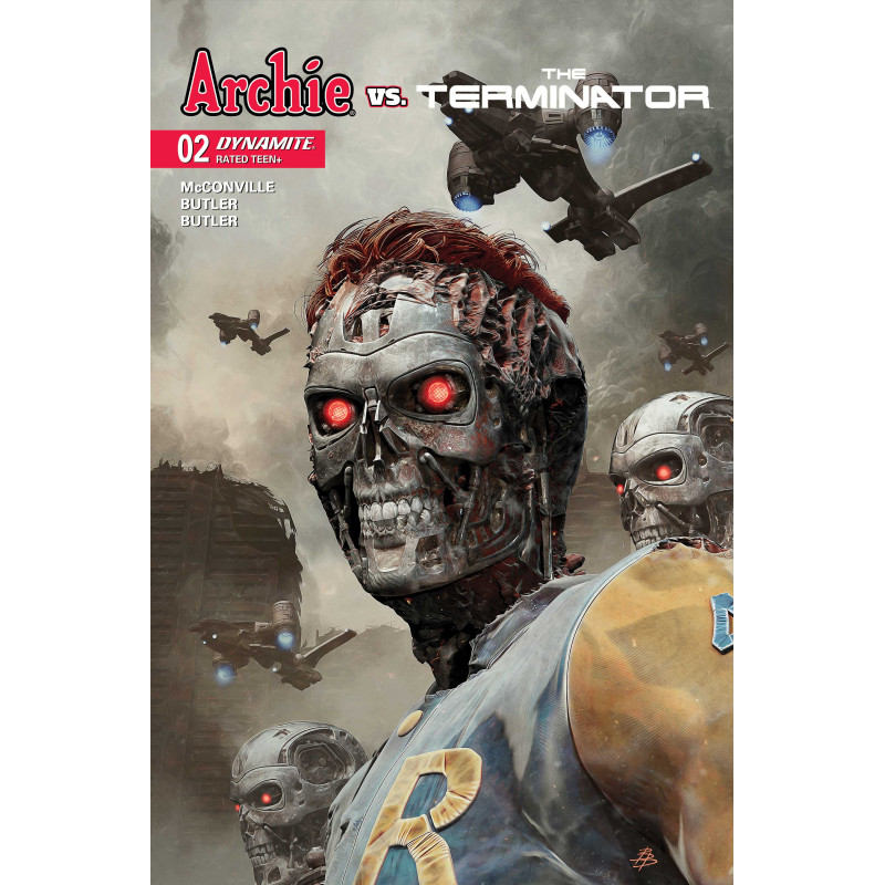 ARCHIE VS THE TERMINATOR 2 CVR B BJORN BARENDS VAR