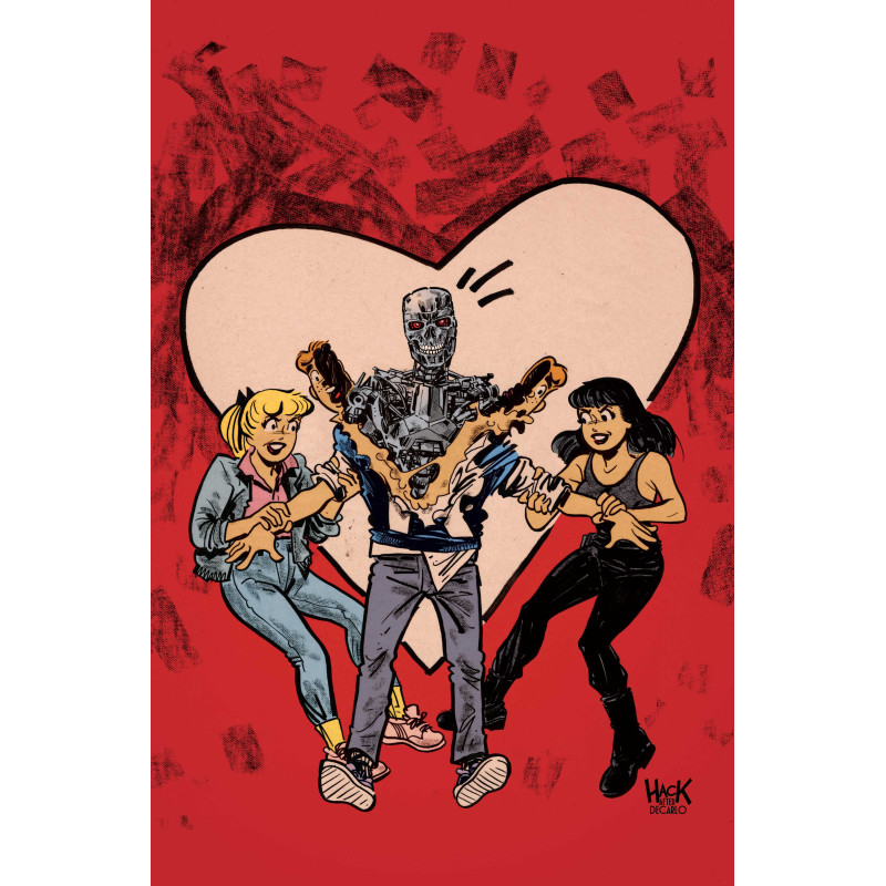 ARCHIE VS THE TERMINATOR 2 CVR F ROBERT HACK LTD VIRGIN VAR