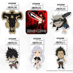 ATA-BOY BLACK CLOVER 18 STICKER PACK (NET)