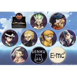 ATA-BOY DR. STONE 144 PIECE BUTTON ASST (NET)