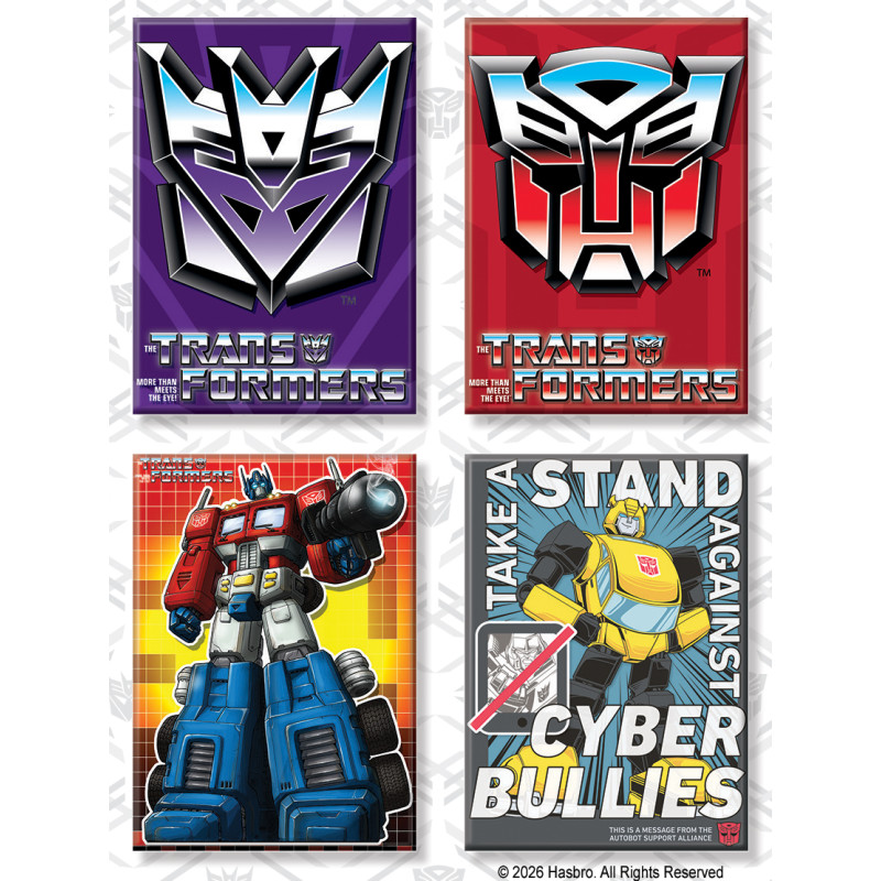 ATA-BOY TRANSFORMERS 12 MAGNET PACK (NET)