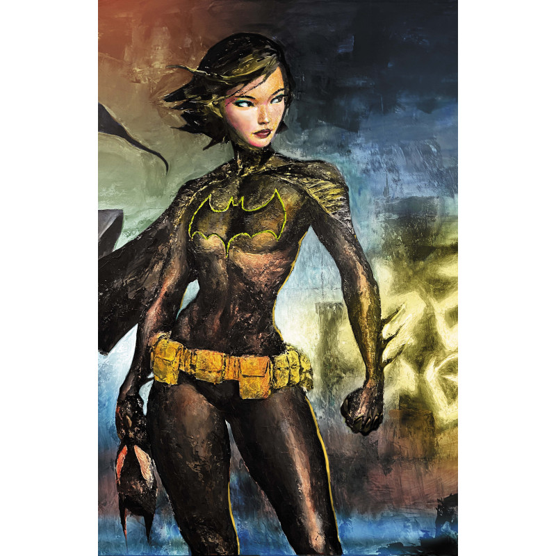 BATGIRL 25 CVR B MIKE CHOI CARD STOCK VAR
