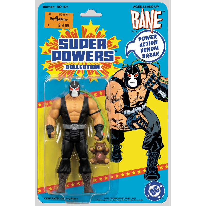 BATMAN 497 FACSIMILE EDITION CVR D JASON GEYER & ALEX SAVIUK BANE SUPER POWERS CARD STOCK VAR
