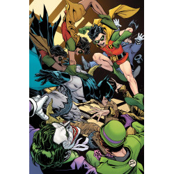 BATMAN & ROBIN YEAR ONE DYNAMIC DUOS 4 (OF 12) CVR B BRAD WALKER CARD STOCK VAR
