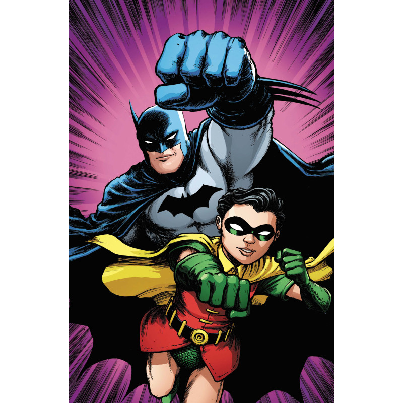 BATMAN & ROBIN YEAR ONE DYNAMIC DUOS 4 (OF 12) CVR C CHRIS BURNHAM CARD STOCK VAR