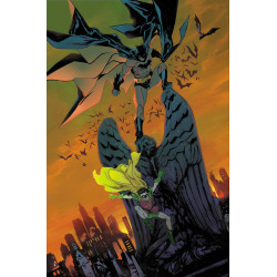 BATMAN & ROBIN YEAR ONE DYNAMIC DUOS 4 (OF 12) CVR D ROSSI GIFFORD CARD STOCK VAR