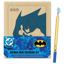 BATMAN MINI COLORING SET