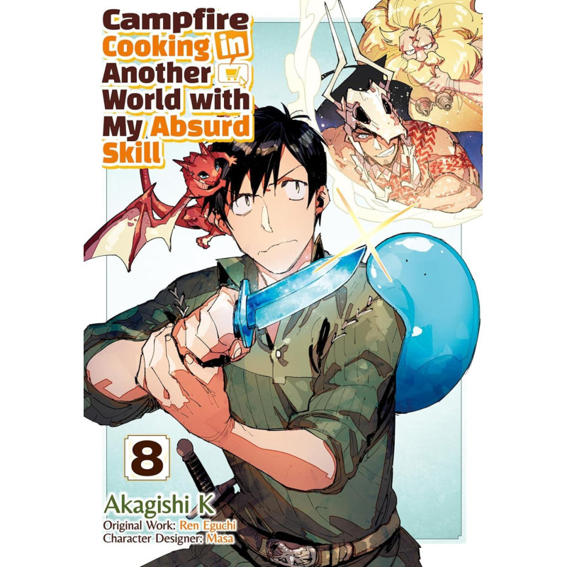 CAMPFIRE COOKING IN ANOTHER WORLD WITH MY ABSURD SKILL TP VOL 08
