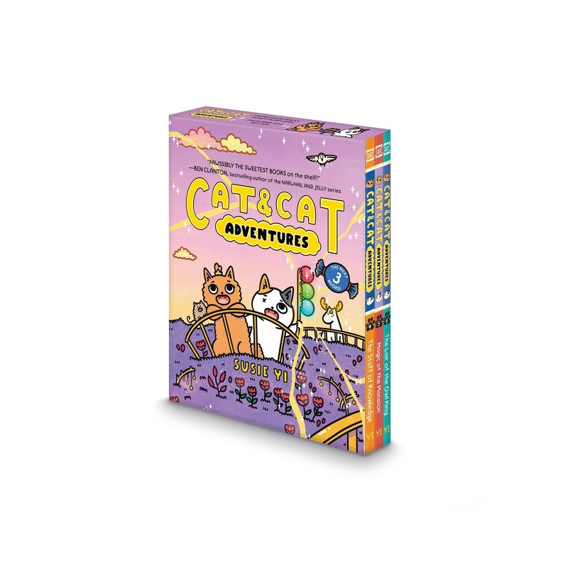 CAT & CAT ADVENTURES A GRAPHIC NOVEL TP 3-BOOK BOX SET (VOLS 04 & 05 & 06)