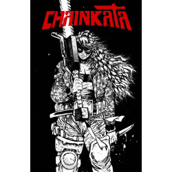 CHAINKATA 1 CVR B DANIEL WARREN JOHNSON B&W VAR