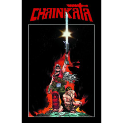 CHAINKATA 1 CVR C DANIEL WARREN JOHNSON SWORD & SORCERY VAR