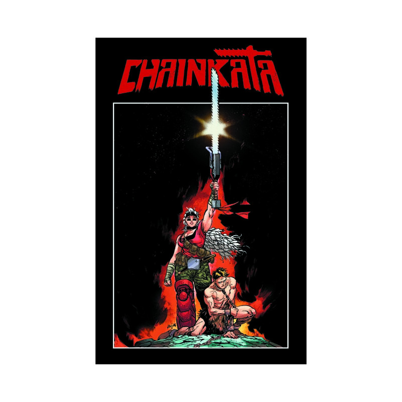 CHAINKATA 1 CVR C DANIEL WARREN JOHNSON SWORD & SORCERY VAR