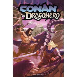 CONAN & DRAGONERO 7 (OF 7) CVR C LORENZO NUTI FOIL VAR (MR)