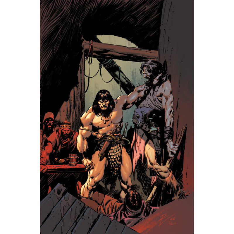 CONAN THE BARBARIAN 37 CVR G ROBERTO DE LA TORRE VIRGIN CARDSTOCK VAR (MR)