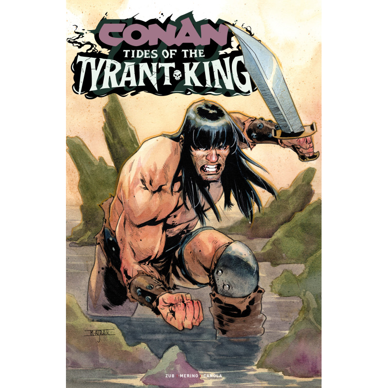 CONAN THE BARBARIAN TIDES OF THE TYRANT KING 3 (OF 4) CVR A MAHMUD ASRAR (MR)