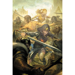 DARK KNIGHTS OF STEEL II 5 (OF 12) CVR D HOMARE CARD STOCK VAR