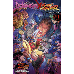DARKSTALKERS X STREET FIGHTER HELL ON EARTH 1 (ONE SHOT) CVR A ALBERTO ALBURQUERQUE