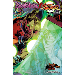 DARKSTALKERS X STREET FIGHTER HELL ON EARTH 1 (ONE SHOT) CVR B JEFFREY CRUZ VAR
