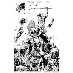 DEAD SAMURAI 8 2ND PTG CVR B JIM LEE SCOTT WILLIAMS B&W (MR) Allocations May Occur