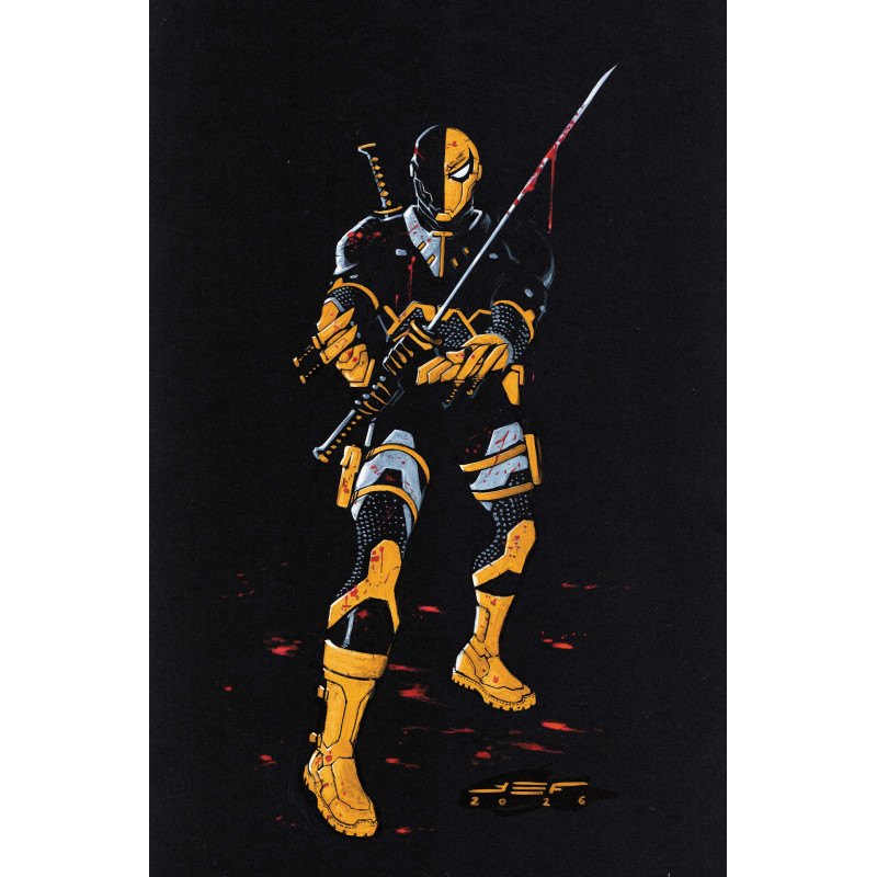 DEATHSTROKE THE TERMINATOR 9 CVR C JUAN FERREYRA CARD STOCK VAR