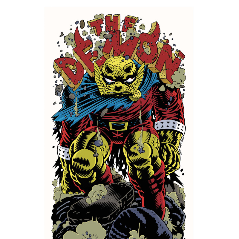 DEMON 2 CVR C ANDREW MACLEAN CARD STOCK VAR