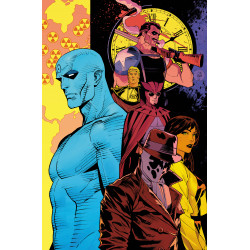 DETECTIVE COMICS 1115 CVR D DAN MORA WATCHMEN 40TH ANNIVERSARY CARD STOCK VAR
