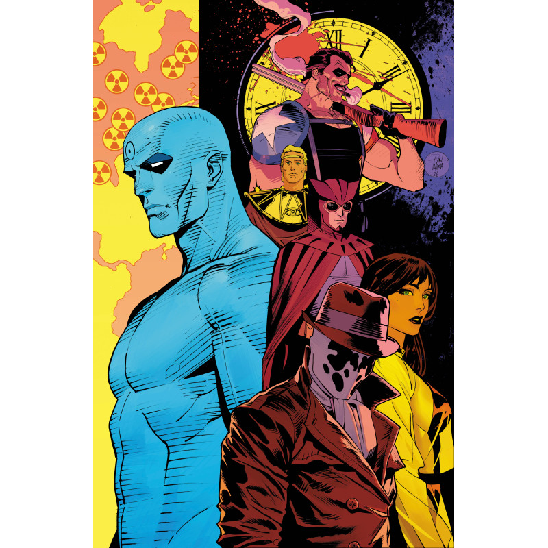 DETECTIVE COMICS 1115 CVR D DAN MORA WATCHMEN 40TH ANNIVERSARY CARD STOCK VAR