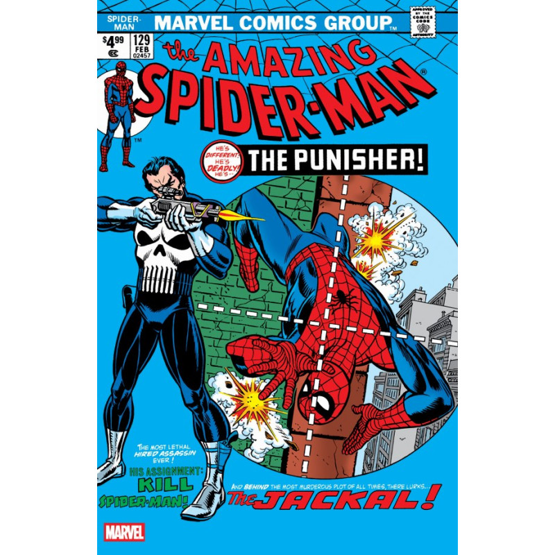 DF AMAZING SPIDERMAN 129 FACSIMILE EDITION BLUE FOIL VARIANT CGC GRADED Allocations may occur