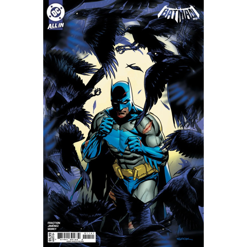DF BATMAN 11 VARIANT SIGNED BY RYAN SOOK Allocations may occur
