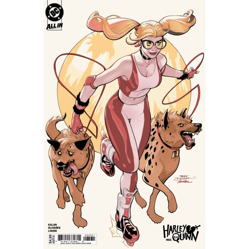 DF HARLEY QUINN 65 VARIANT SIGNED BY TERRY & RACHEL DODSON Allocations may occur